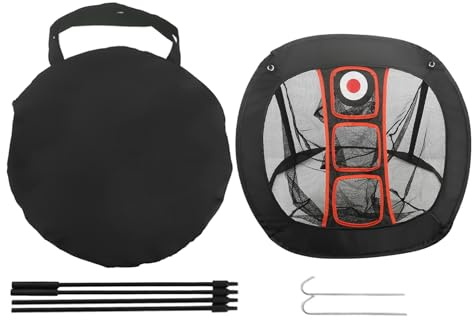 Filet de Golf pour l'Entraînement au Chip | Nylon Pliable Montage Facile | Pratique de Golf d'Approche pour la Précision - Drive Précision Distance, Intérieur Extérieur Jardin, Hommes Femmes