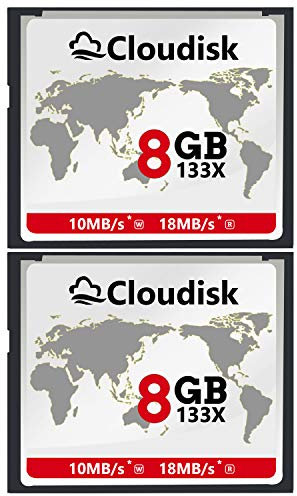 2pcs 8 GB Rendimiento De La Tarjeta De Memoria Compact Flash De 8GB CF para Cámara Digital Vintage