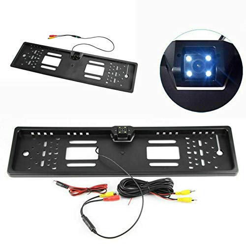 Multibao Car Rear View Parking Reversing Camera Backup License Number Plate Night Vision 170° HD Angle Waterproof and Shockproof