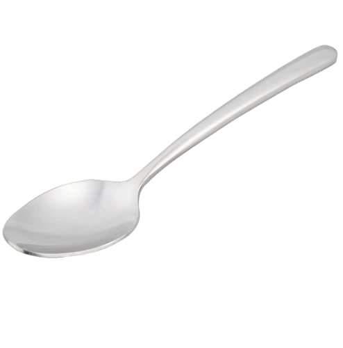 XYWHPGV Cucchiaio per spuntino da tavola da cucina in acciaio inossidabile da cucina per la casa Tono argento(fbdc4 9d2d5 60b7f 02965 3ef5d 0f764