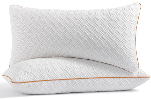 Twirest Kopfkissen 60x80cm（2er Set）, Memory Foam Kissen - gefülltes Schlafkissen, Höhenverstellbares Kopfkissen mit Reißverschluss, Abnehmbarer/Waschbarer Kopfkissenbezug