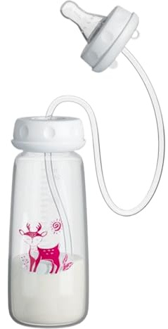 Biberones Anticólicos 240ml Vasos Antifugas Portátiles Antideslizantes de