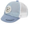 FakeFace Mütze Baby Schirmmütze Baby Kappe Baumwoll Schiebermütze Cappy Mädchen Jungen Baby Hat Base Cap Babymütze Sommer Frühling Kindermütze (Löwe-blau)