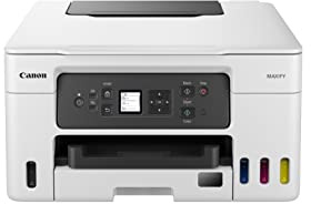 Canon MAXIFY GX3050 Printer for Home/Office Use - Colour Printers & Scanners 3-in-One Wireless | MegaTank Inkjet Printer, Copier & Scanner | WiFi, Ethernet & USB Connectivity A4 Printer