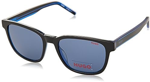 Hugo Boss Unisex Hg 1243/s Sunglasses, D51/KU Black Blue, 54