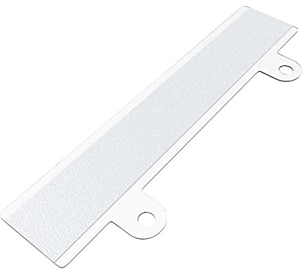 Kleberino Abheftstreifen selbstklebend | ungeschlitzt | Heftstreifen zum kleben | Abheftvorrichtung für Ordner, Mappen (10, Transparent)