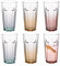 TREND FOR HOME Lot de 6 grands verres à cocktail Cuba Libre - 630 ml - Lot de 6 verres à cocktail - Design rétro XXL - Collection GIGI - Lavage à la main (700 ml)