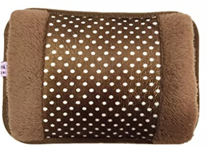 Winter Electric Hot Water Bottles Rechargeable Hot Water Bag Heated Water Bag with Flannel Cover Rechargeable Hot Water Bag Heated Warm Water Bag Water Bag with Cover Winter Electric Water Pouch