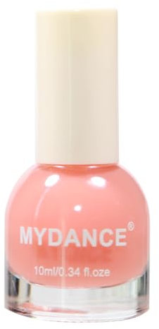 Virellay Jelly - Vernis à ongles rose - Non toxique et à séchage rapide - Vernis à ongles rose sans lampe UV - Vernis à ongles nude pour printemps et été - Vernis à ongles régulier transparent pour