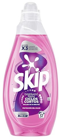 Skip Detergente Ciclos Cortos Protecion Color 37 LAV