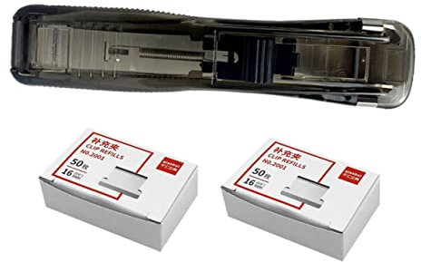 FIXOSHEE Portable Stapler Clip Pusher for Office Stationery for Paper Clips and Document Accessories Lightweight Design for Home School Use