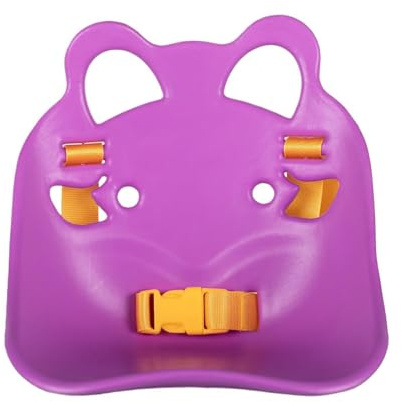 Generisch Niños Carrier Scooter | Asiento de bicicleta para muñecas | Silla decorativa de silicona para niñas Juego de fantasía Regalo Plegable Diversión Marco Muñecas Bicicleta