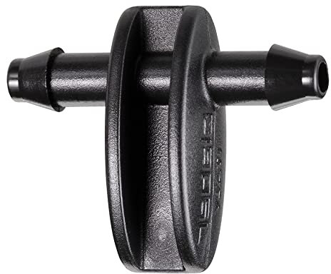 Claber 91155 - Raccordo a 2 vie per tubi di alimentazione da 1/4, confezione da 10 pezzi