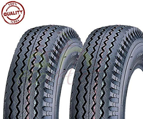 Union EGC08RXU 2 Pneumatici 4.80/4.00-8 Rinforzato 6PR GOMME COPERTONI 69N Ruote Carrello RIMORCHIO da Barca