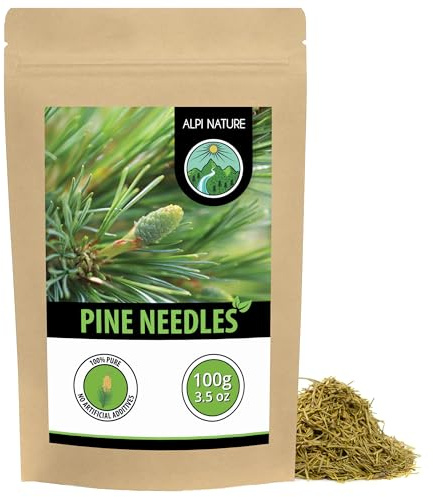 Tallbarrte (100 g), tallbarr skuren, örtte 100% naturligt, utan tillsatser