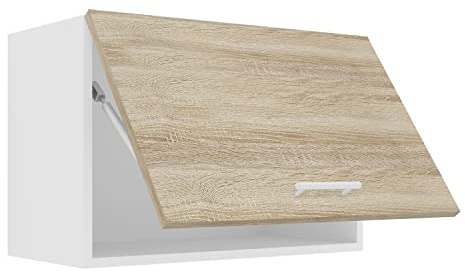 Küchenschrank hängend, Maße ca. H. 40 x B. 60 x T. 31 cm, Hängeschrank mit Klapptür, Küchenmöbel – Esilo