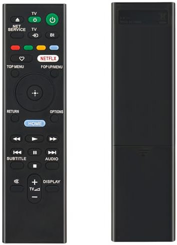 RMT-VB310E Télécommande remplacée Convient pour Sony 4K Ultra HD Blu-Ray Player UBPX-800 UBP-X800M2 UBP-X1000ES UBP-UX80 UBP-X1100ES