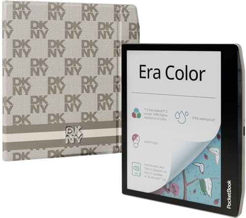 PocketBook Era Color E-läsare 7 tum E-bläck 32 GB Bluetooth beige takpaket DKNY