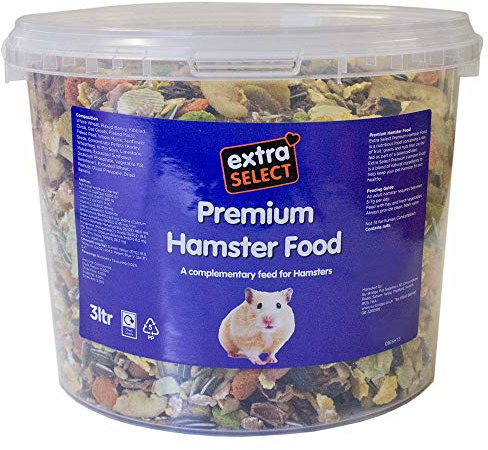 Extra Select Premium Dry Complete Hamster Food, 3 L