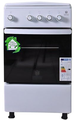 Gasline Gas Standherd 50cm Gasbackofen SHGG5050THT MIT Thermostat