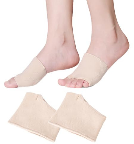 2 paia Cuscinetti metatarsali per avampiede, Fascia Metatarsale in Gel, Cuscinetti Metatarsali,Allevia il dolore e protegge la zona plantare il dolore causato da artrite e neuromi dell'avampiede