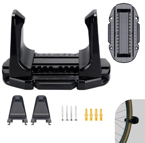 Boucle de stationnement pour vélo | Support mural réglable pour vélo – Support vertical pour vélo de route gain de place