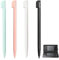 Stylet 3ds XL,4 Pcs pour Nds, Dsl, Stylets 3ds XL,NDSL - Accessoires De Jeu Précis Et Durables en 4 Couleurs (Noir, Blanc, Rose, Bleu) pour Une Expérience De Jeu Personnalisée