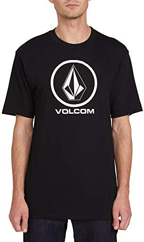 Volcom Men's Crisp Stone SST T-Shirt, Black, XXL