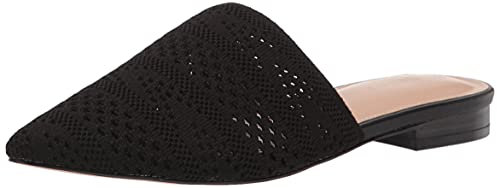 The Drop Troy Pantolette mit spitzer Zehenpartie, für Damen, Schwarz, 38 EU