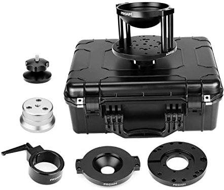 Kit Multi-adaptateurs PROAIM (Mitchell – Euro/Elemac - Bowl) pour Montage de caméra. pour Dolly, Bazooka, trépied, Slider, jib (P-MLAK-01)