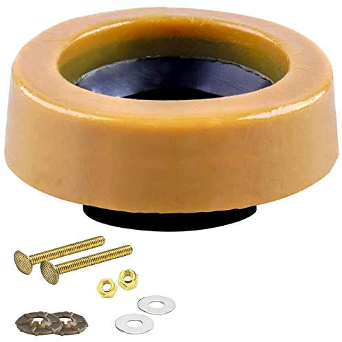 Kit de anillo de para inodoros de salida de suelo, reinstalar o volver a colocar con y tornillos
