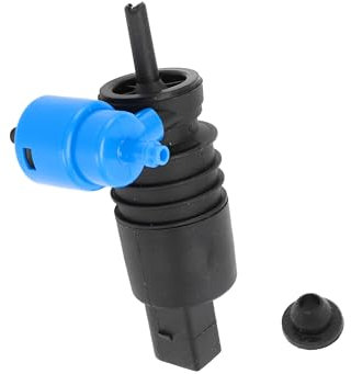 REPAIROCK Windshield Washer Pump W/Grommet Windshield Washer Fluid Pump Fit for Vauxhall Viva Zafira Windshield Wiper Pump No.13250357 - Pack of 1 Durable Material Auto Replacement Parts