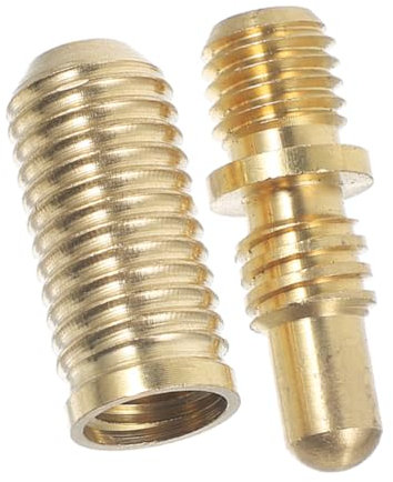 Toyvian Hochleistungs-Billard-Queue-verbindungsschrauben - Pool-Stick-verbindungsstücke Für Zuhause &