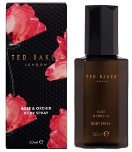 Christmas Gifts: Ted Bottle not Glass Body Spray | Sweet Fragrance with Notes of Rose & Orchid | Perfect Stocking Baker Filler for Men & Women, 50 ml Mini x travel toilette Spray
