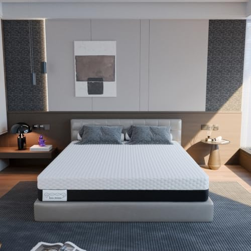 Memory Matratzen Materasso 180x200 cm in schiuma fredda, altezza 26 cm, rigidità H3, 7 zone di supporto per il corpo, sfoderabile, perfetto per camere da letto familiari (180x200x26cm)