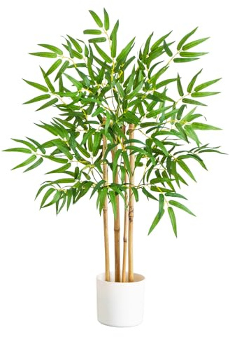 Nearly Natural 30-Inch Artificial Bamboo Tree - Indoor Fake Tree for Home Decor - Lifelike Greenery - No Maintenance