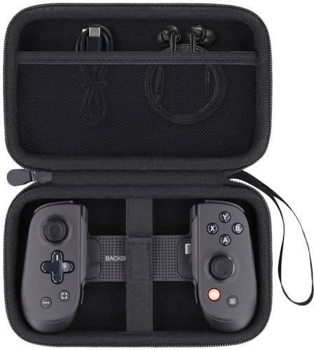 Aenllosi per Backbone Pro Custodia Rigida Protettiva da Trasporto e Riparco per Controller da Gioco Mobile, Nero (Solo Custodia)