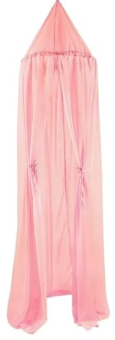 MWAHJU Mosquitera de Gasa romántica con Dosel Princesa Rosa, Cortina for Cama, decoración del hogar for Adultos para NiñOs & NiñAs(Pink)