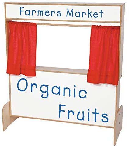 Wood Designs Deluxe Puppet Theater with Markerboard