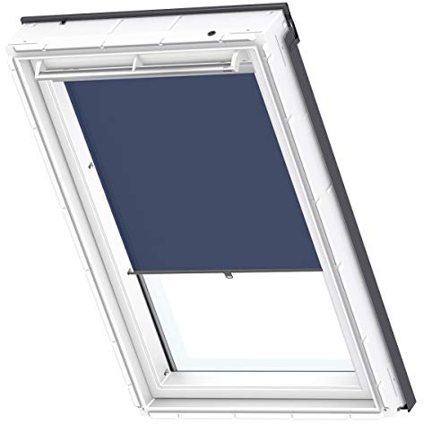 VELUX Originale Tenda a Rullo con Ganci (RHL), BK04, B04, Blu Scuro