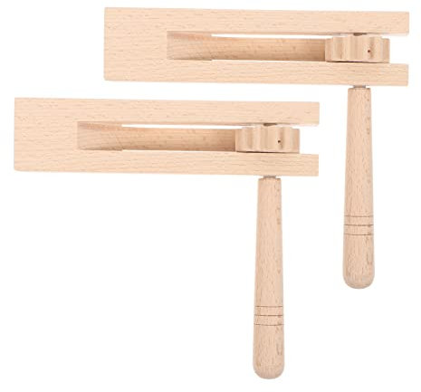 STOBOK Lärmmacher Für Sportveranstaltungen 2 Stücke Ratsche Geräuschmacher Matraca Klöppel Traditionelles Mexikanisches Matraca Ratscheninstrument Neujahrsgeräuser