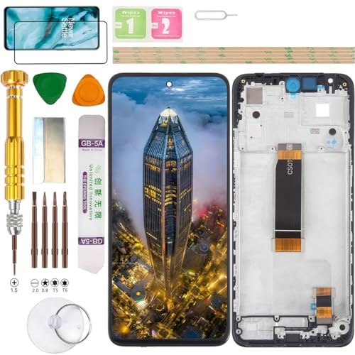 Gadget Troops Kit de repuesto de pantalla LCD para Xiaomi Redmi 12 4G/5G 23053RN02Y, 23076RN8DY