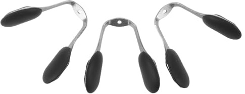 Abaodam Naselli Occhiali in Silicone con Supporto Integrato e Vite Cuscinetti Nasali Antiscivolo per Montature Occhiali da Sole Vista Sostituzione Facile e Comfort Adattivo per Uso