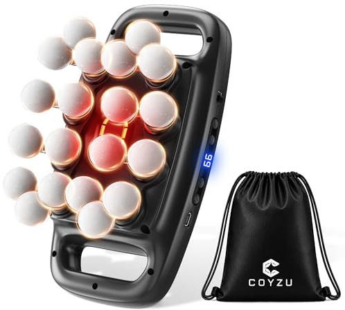 COYZU Muscle Massage Gun, Percussion Multiple Head for Shoulder Pain Relief