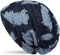 styleBREAKER Beanie Mütze mit gewebtem Feder Muster, Slouch Longbeanie, Unisex 04024130, Farbe:Dunkelblau
