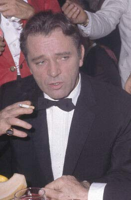 Richard Burton Cool Pose in Tuxedo at Press Conference 1960's 35mm Photographer