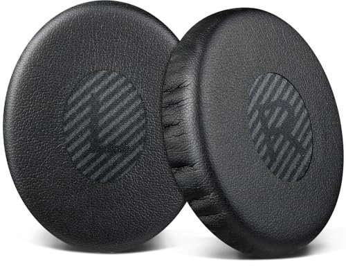 SOULWIT Replacement Ear Pads Cushions for Bose On-Ear 2 (OE2 & OE2i)/ SoundLink/SoundTrue On-Ear Headphones, Earpads with High-Density Noise Isolation Foam - Full Black