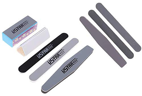 POFET Slipverktyg set poleringspinnar för modellkit nagelkonst polerverktyg