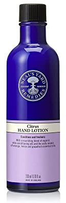 Neal’s Yard Remedies Citrus Hand Lotion - Pump or No Pump | Organic Hand Lotion with Orange, Lemon and Grapefruit Essential Oils | Vegan Hand Lotion Made with Organic Ingredients | 200ml