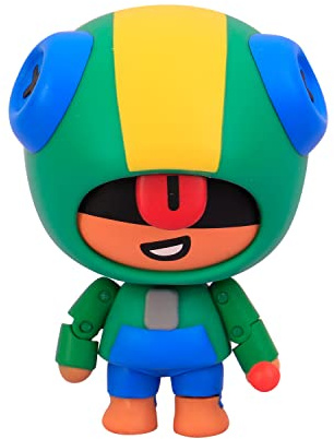 Bizak Brawl Stars Figura de Acción Pack 1 en Caja - Leon, Figuras del Juego multijugador de Combate, articulada 11cm (64116011)
